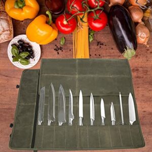 Canvas Chef Knife Roll Bag Chef Knife Bag