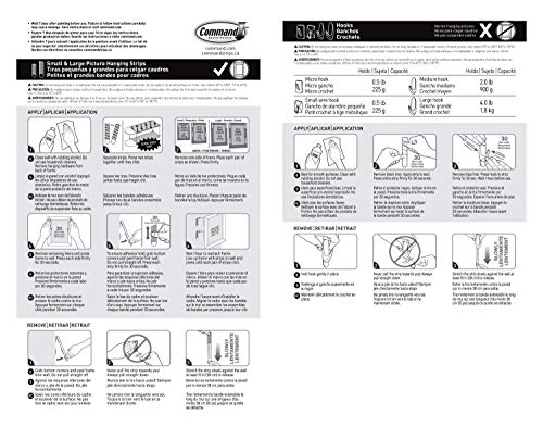 Command Variety Pack, Picture Hanging Strips, Wire Hooks and Wall Hooks, Damage Free Hanging Clear Variety Pack for Up to 19 Items, 1 Kit