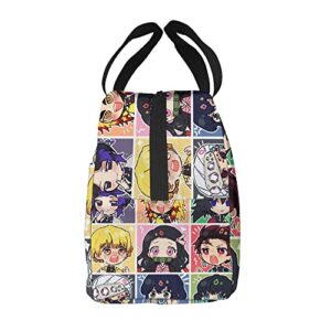 Anime Luch Box Lunch Bag Reusable Insulated Luch Box Meal Handbag To Keep Food Fresh For Office For Teen Girls Women Men Work Office Outdoor Picnic