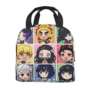 Anime Luch Box Lunch Bag Reusable Insulated Luch Box Meal Handbag To Keep Food Fresh For Office For Teen Girls Women Men Work Office Outdoor Picnic