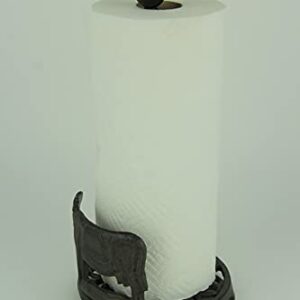 Cast Iron Standing Cow Paper Towel Holder