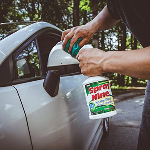 Spray Nine 26832 Heavy Duty Cleaner, Degreaser And Disinfectant, Multipurpose Cleaner For Common Automotive Shop, Home, Industrial, And Commercial Uses, 32 oz