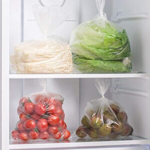 9527 Product 12x 16 Plastic Clear Produce Bag Food Storage bag,350 bags one Roll