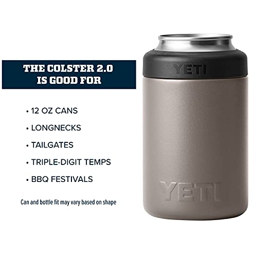 YETI Rambler 12 oz. Colster Can Insulator for Standard Size Cans, Sharptail Taupe