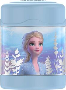 thermos funtainer 10 ounce stainless steel vacuum insulated kids food jar, frozen 2