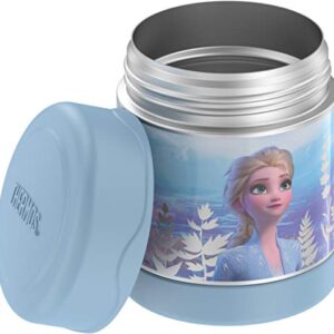 THERMOS FUNTAINER 10 Ounce Stainless Steel Vacuum Insulated Kids Food Jar, Frozen 2