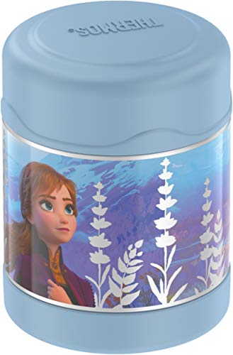 THERMOS FUNTAINER 10 Ounce Stainless Steel Vacuum Insulated Kids Food Jar, Frozen 2