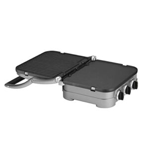 Panini Press by Cuisinart, Stainless Steel Griddler, Sandwich Maker & More, 5-IN-1, GR-4NP1