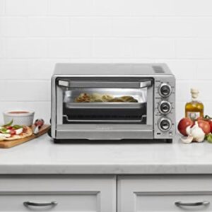 Cuisinart TOB-40N Custom Classic Toaster Oven Broiler, 17 Inch, Black