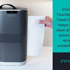 Innovia Automatic Paper Towel Dispenser. Touchless Technology. Works with Most Paper Towel Brands and Sizes. Dispenses The Number of Sheets You Need. Black, Countertop