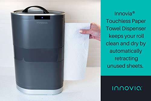 Innovia Automatic Paper Towel Dispenser. Touchless Technology. Works with Most Paper Towel Brands and Sizes. Dispenses The Number of Sheets You Need. Black, Countertop