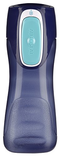 Contigo Autoseal Trekker Kids Water Bottlek, Granny Smith & Nautical, 2 count (Pack of 1)