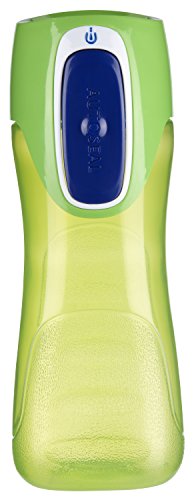 Contigo Autoseal Trekker Kids Water Bottlek, Granny Smith & Nautical, 2 count (Pack of 1)