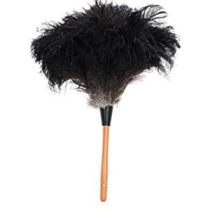 ROYAL DUSTER Black Ostrich Feather Duster (14")