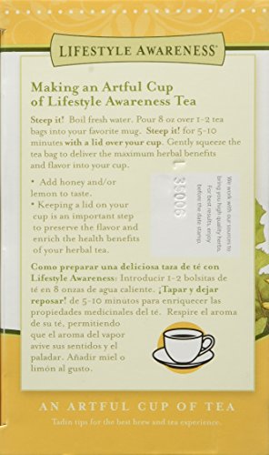 Lifestyle Awareness Teas, Caffeine Free Dandy Liver Detox Tea, 20 Count