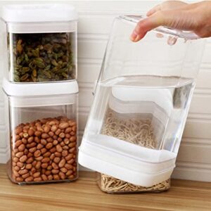 Airtight Food Storage Containers with Lids, 5 Pieces Kitchen Pantry Storage Containers BPA Free Plastic Cereal Containers for Pantry Organization and Storage, Kitchen Storage Containers, Containers for Organizing Pantry