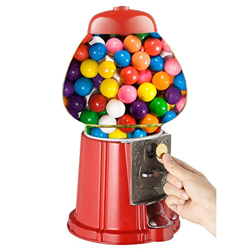 6270 Great Northern 11" Junior Vintage Old Fashioned Candy Gumball Machine Bank Toy - Everyone Loves Gumballs!