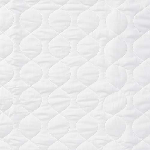 Linenspa 44" x 52" Skid Resistant Waterproof Sheet and Mattress Protector Pad-Highly Absorbent-Machine Washable-Quilted, White