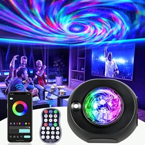 star projector galaxy projector, happy birthday decorations gift night light with remote nebula starry light projector twinkling ceiling stars projection for home gaming bedroom kids room decor light