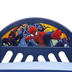 Delta Children Plastic Toddler Bed, Marvel Spider-Man