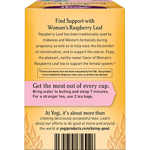 Yogi Women's Raspberry Leaf Tea