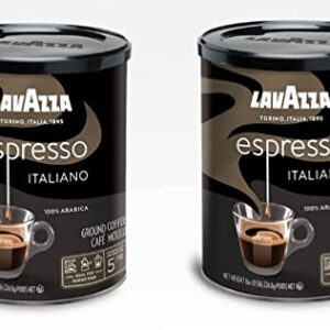 Lavazza Ground Coffee - Caffe Espresso - 8 oz - 2 pk