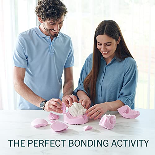 HomeBuddy Hand Casting Kit with Practice Kit - Keepsake Hand Mold Kit Couples, Plaster Hand Mold Casting Kit, Clay Hand Molding Kit for Family, Alginate Molding Powder - Unique Gift for Couples