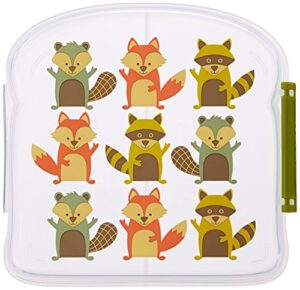 sugarbooger good lunch sandwich box, what did the fox eat