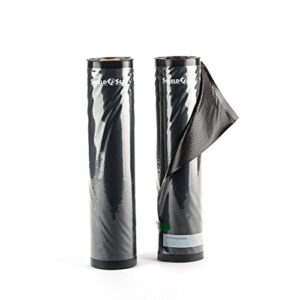shieldnseal vacuum seal rolls (black and clear, 11″ x 19.5′)