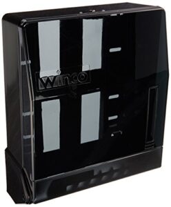 winco paper towel dispenser, medium, black