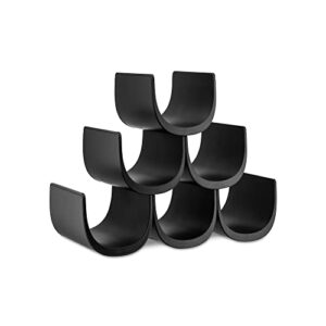 Alessi "Noe" Modular Bottle Holder In Thermoplastic Resin, Black