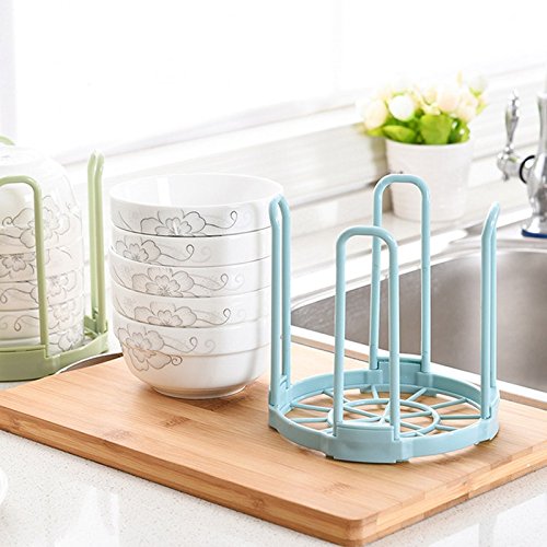 MOTZU 3 Pack Bowl Holder Draining Rack Bowls Sink Drying Shelf Display Stand Kitchen Accessory Organizer Tableware Storage Racks