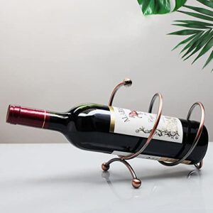 spring shaped wine holder, wine rack, single bottle , home gift kitchen gift wine shelf