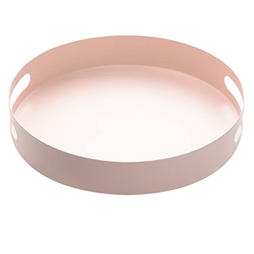 JYL HOME Lazy Susan Rotating Organizer Turntable for Cabinet, 12-Inch, Pink