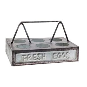 metal 6 egg holder for fresh eggs