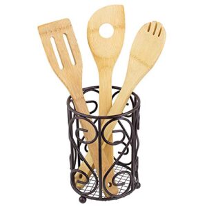 home basics scroll collection cutlery holder