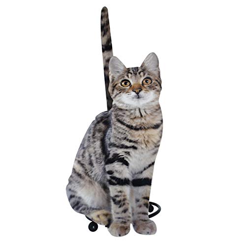 oUUoNNo Funny Cat Paper Towel Holder Standing Cat Toilet Paper Towel Dispenser for Kitchen Table Bathrooms Cat Decorations for Home Tissue Toilet Roll Orgainzer