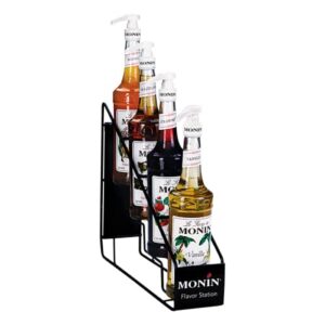 monin bottle rack, holds four