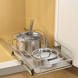 CUISINART 11" Sliding Cabinet Organizer, Chrome Finish