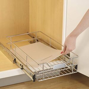 CUISINART 11" Sliding Cabinet Organizer, Chrome Finish