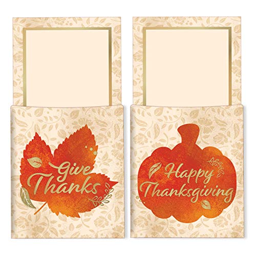 JOYIN 36 Thanksgiving Turkey Cutlery Decorative Gold Foil Utensil Holders for Autumn Fall Harvest Party Favor Supply Dinner Table Decor.