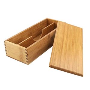 Chopsticks Box Tableware Spoon Cage Cutlery Storage Box- Durable Flatware Organizer