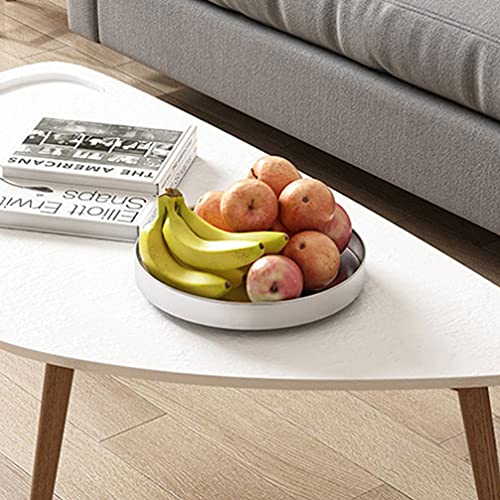 Cabilock Lazy Susan Turntable Kitchen Storage Organizer Multifunctional Stainless Steel Organizer for Can or Seasonings (M)