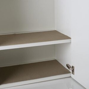 Grip Liner-Heavy Duty-Non-Adhesive Shelf Liner (12"x60", Taupe)