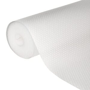 Clear Plastic Shelf Liner, Non-Adhesive Roll for Kitchen, Fridge, Pantry, Drawers (17.5 in x 20 Ft)