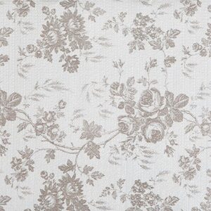 Magic Cover Vinyl Top Non-Adhesive Shelf Liner, 12-Inch by 2.5-Feet (Taupe Floral)