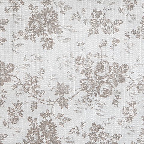 Magic Cover Vinyl Top Non-Adhesive Shelf Liner, 12-Inch by 2.5-Feet (Taupe Floral)