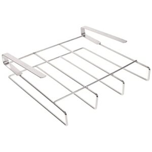 anneome hanging cleaning rack over stand kitchen holder organizer door the racks cabinet metal bakeware pot for mount supplies chopping under lid board cutting silver wall shelf