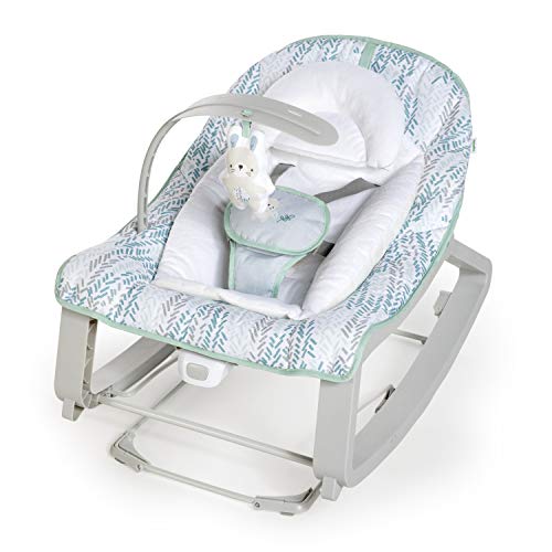 Ingenuity Keep Cozy 3-in-1 Grow with Me Vibrating Baby Bouncer Seat & Infant to Toddler Rocker - Spruce, Newborn and up