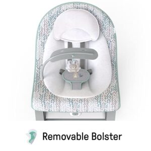 Ingenuity Keep Cozy 3-in-1 Grow with Me Vibrating Baby Bouncer Seat & Infant to Toddler Rocker - Spruce, Newborn and up